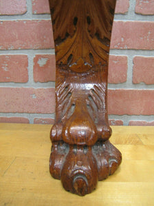 Antique Wooden DRAGON GRIFFIN MONSTER BEAST Architectural Decorative Element