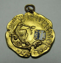 Load image into Gallery viewer, 1903 COLUMBIA GRAMMAR SCHOOL Ornate Medallion CGS AA STOLL NEW YORK
