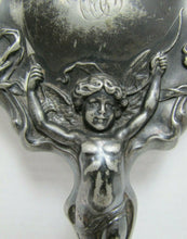 Load image into Gallery viewer, Art Nouveau Cupid Bow Arrows Bevel Edge Mirror High Relief Ornate Fine Detailing
