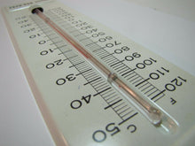 Load image into Gallery viewer, Old HAVERLY MORTUARY Adv Thermometer Sign AMBULANCE FUNERAL MITCHELL INDIANA
