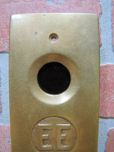 Old EE ELEVATOR PANEL IN USE & BUTTON Builidng Architectural Hardware
