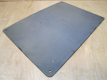 Load image into Gallery viewer, CAUTION LAY EMPTY SKIDS AND TOPS FLAT Old Porcelain Sign Yellow Black Industrial
