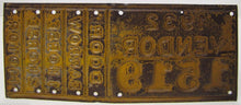 Load image into Gallery viewer, Orig *Rare 1932 Vendor License Plate Ad Sign - Door Barrow 1 Horse 2 Horse Motor
