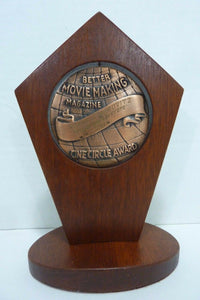 1961 Movie Making Award Robert Flaherty Mdl Oscar Horovitz Golden Week in Kyoto