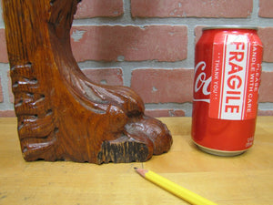 Antique Wooden DRAGON GRIFFIN MONSTER BEAST Architectural Decorative Element