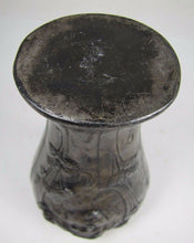 Load image into Gallery viewer, Antique Art Nouveau Maidens Vase silver plate ornate detailing signed Flamani
