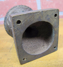Load image into Gallery viewer, Antique Brass Flame Finial Ornate Original Old Architectural Hardware Element
