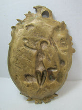 Load image into Gallery viewer, Antique Art Nouveau Nude Maiden Trinket Tray Bird in Hand Doe High Releif Beauty
