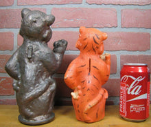 Load image into Gallery viewer, HUMBLE ESSO Original Old Put a Tiger in your Tank Metal Toy Bank Mold Gas Oil Ad
