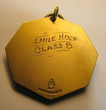 Load image into Gallery viewer, 1930 BROOKLYN ICE PALACE Gold Filled ICE SKATING Orig Medallion DIEGES CLUST NY
