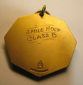1930 BROOKLYN ICE PALACE Gold Filled ICE SKATING Orig Medallion DIEGES CLUST NY