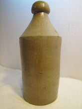 Load image into Gallery viewer, Antique 1847 O TINKHAM Salt-Glazed Pottery Stoneware 19c Root Beer Bottle
