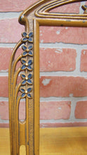 Load image into Gallery viewer, Antique Art Nouveau Flower Frame picture mirror artwork cast iron Decorative Art
