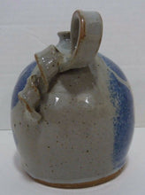 Load image into Gallery viewer, NUDE DANCING NYMPHS Studio Art Pottery Sm Stoneware Jug Pigtail Handle Signed
