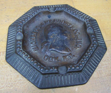 Load image into Gallery viewer, Antique George Washington Bronze Tray Michaels Art Bronze Co Covington Kentucky
