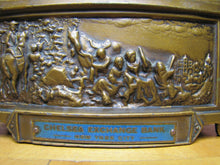 Load image into Gallery viewer, CHELSEA EXCHANGE BANK NEW YORK CITY Antique Advertising Clock Waterbury Co

