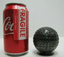 Load image into Gallery viewer, JB JENNING BROS Golf Ball Figural Antique Inkwell Green Glass Insert Pat Appld
