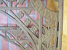 Load image into Gallery viewer, Art Nouveau Cast Iron Large Brackets 19c Decorative Arts Architectural Hardware
