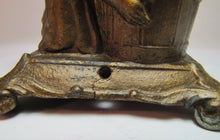 Load image into Gallery viewer, Antique Match Holder Turn of Century Child Bucket Small Animals Vesta Safe
