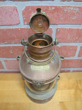 Load image into Gallery viewer, TUNG WOO MASTHEAD Oil Lantern Handle Reflector Bubble Bow Glass HONG KONG Lamp
