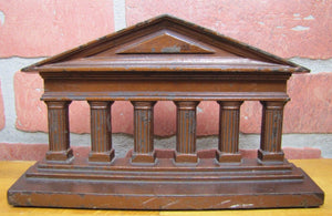 CJO JUDD Antique Cast Iron Colliseum Bookends Decorative Art Statue Doorstop