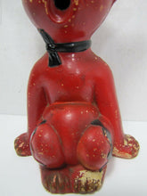 Load image into Gallery viewer, Vtg Mid Century Cat Incense Burner detailed kitty big belly mouth Retro Japan

