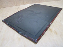 Load image into Gallery viewer, LACQUERET STANDARD VARNISH WORKS Antique Self Framed Tin Sign CHAS SHONK CHICAGO
