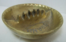 Load image into Gallery viewer, GRAND IMPERIAL Original Old Hotel Advertising Ashtray Thick Brass Tray
