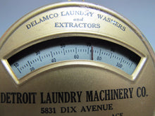Load image into Gallery viewer, DETROIT LAUNDRY MACHINERY Co Old Advertising Thermometer Brown &amp; Bigelow Minn
