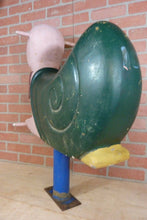 Load image into Gallery viewer, Old SNAIL CARNIVAL AMUSEMENT PARK RIDE Childs Fixed Roundabout Ride-On Numbered
