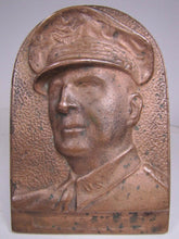 Load image into Gallery viewer, US GENERAL DOUGLAS MACAUTHUR Old Decorative Art High Relief Thick Brass Plaque
