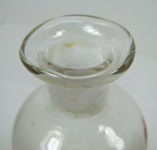 Load image into Gallery viewer, Antique Hand Blown Apothecary Bottle Jar OL.CINNAM glass label Drug Store Pharm
