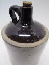 Load image into Gallery viewer, Antique John B. Monaghan&#39;s Sons Shenandoah Pa Stoneware Pottery Advertising Jug
