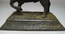 Load image into Gallery viewer, AJAX METAL Co Old Advertising Paperweight PHILADELPHIA BIRMINGHAM Bull Babbitt

