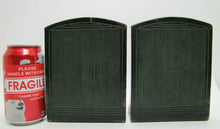 Load image into Gallery viewer, Huntress Greyhounds Whippets Forest Antique Bronze Clad Decorative Art Bookends
