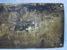Load image into Gallery viewer, Antique SALEM ELEVATOR WORKS Brass Sign Salem Mass Architectural Hardware Plaque
