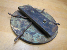 Load image into Gallery viewer, SECURITY ELEVATOR PHILA PA Old Cast Iron Plaque Sign Architectural Hardware Ad

