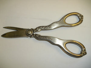 Victorian TIFFANY GRAPE SHEARS Olympian Sterling Ornate Detailed RARE
