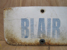 Load image into Gallery viewer, Old BLAIR COUNTY MOTOR CLUB Gas Station Repair Shop Metal Advertising Sign
