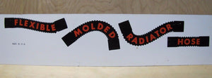 SOUTHEASTERN MOTOR Prod RIVERSIDE RADIATOR Hose Old Advertising Display Sign