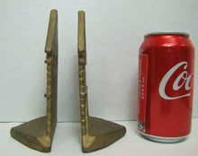 Load image into Gallery viewer, The BELFRY c1928 Cast Iron Old Figural Decorative Art Statue Bookends
