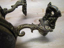 Load image into Gallery viewer, Antique Oil Lamp Bracket Williams &amp; Page Boston pat 1863 Exquisite Bronze Brass
