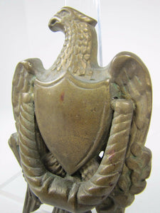 EAGLE Old Brass Door Knocker Figural Architectural Hardware Element