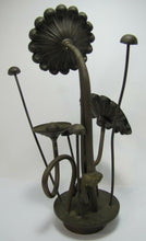 Load image into Gallery viewer, 1970s Flowers Floral Plant Metal Decorative Art Sculpture Brass Copper RW Mutz
