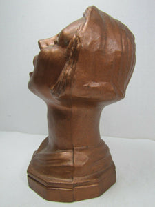 Orig ART DECO WOMAN Figural Table LIGHTER 1930 ARTURO LEVI NY Decorative Arts