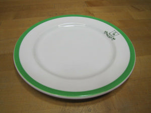 Antique CRANE HOTEL Restaurant Ware Plate Dish Alfred Meakin England Hotel Ware