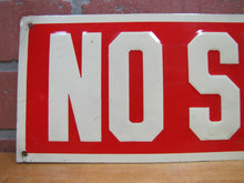 Load image into Gallery viewer, NO SMOKING Old Sign SCHWARTZ Bros PHILADELPHIA PA Embossed Tin Advertising
