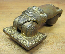 Load image into Gallery viewer, Antique Hand Ball Door Knocker Striker Ornate Architectural Hardware Element

