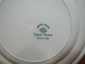 Antique CRANE HOTEL Restaurant Ware Plate Dish Alfred Meakin England Hotel Ware