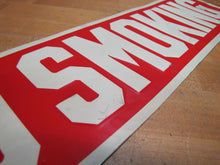 Load image into Gallery viewer, NO SMOKING Old Sign SCHWARTZ Bros PHILADELPHIA PA Embossed Tin Advertising
